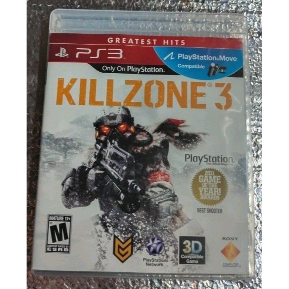Used KILLZONE 3 PlayStation 3 PS3 Game (COMPLETE)